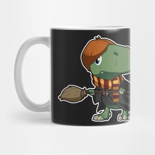 Dino wizard redhead Mug